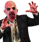 Zombie Full Head Latex Mask with Neckpiece for Men Image 4