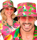 Hat Bucket Summer Party Pink