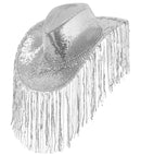 Hat Cowboy Sequin With Strass & Fringes