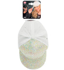 Hat Cap Strass Pearled