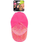 Hat Cap Strass Neon Pink