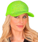 Hat Cap Strass Neon Green