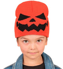 Hat Cap Beanie Pumpkin Child Size