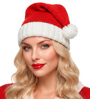 Hat Santa Claus Knitted