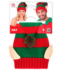 Hat Santa'S Little Helper Elf Knitted