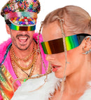 Glasses Mirror Rainbow