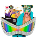 Glasses Strass Oversized Multicolor Lenses
