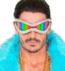 Glasses Strass Oversized Multicolor Lenses
