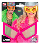 Glasses Oversized Neon Pink