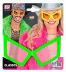 Glasses Oversized Neon Green