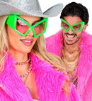 Glasses Oversized Neon Green