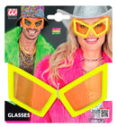 Glasses Oversized Neon Yellow