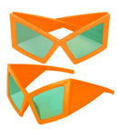 Glasses Oversized Neon Orange