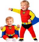 Super Baby  Jumpsuit With Cape 