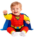 Super Baby  Jumpsuit With Cape 