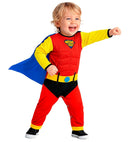 Super Baby  Jumpsuit With Cape 