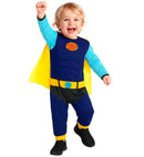 Super Baby  Jumpsuit With Cape 