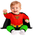 Super Baby  Jumpsuit With Cape 