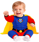 Super Baby  Jumpsuit With Cape 
