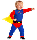 Super Baby  Jumpsuit With Cape 