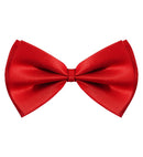 Deluxe Bow Tie Red - Adjustable
