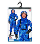 Blue Astronaut  Jumpsuit, Helmet 
