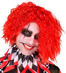 Red Sinsiter Clown Wig In Box
