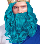 Poseidon/Neptune Wig With Beard & Moustache In Box 