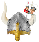Viking Helmet Hard Plastic - Child Size
