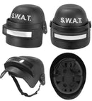 S.W.A.T. Helmet With Visor Hard Plastic - Child Size