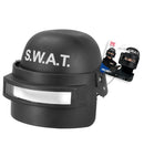 S.W.A.T. Helmet With Visor Hard Plastic - Child Size