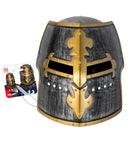 Medieval Knight Helmet With Visor Hard Plastic - Child Size