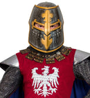 Medieval Knight Helmet With Visor Hard Plastic - Child Size