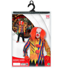 Horror Clown  Photorealistic Sublimation Printed Long Sleeve T-Shirt 