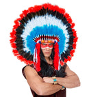 Deluxe Indian Headdress With Marabou