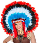 Deluxe Indian Headdress With Marabou