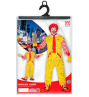 Mckiller Clown  Jumpsuit, Footless Socks, Scarf 