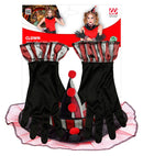 Clown  Mini Hat, Collar, Gloves 