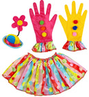 Clown  Mini Hat, Collar, Gloves 