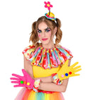 Clown  Mini Hat, Collar, Gloves 