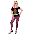 Neon Pink Animalier The 80S Leggings