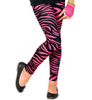 Neon Pink Animalier The 80S Leggings