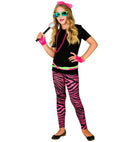 Neon Pink Animalier The 80S Leggings