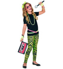 Neon Green Animalier The 80S Leggings