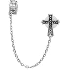 Gothic Cross Earring
