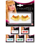 Self-Adhesive Extra Long Metalliceyelashes 6 Colors Ass.