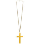 Gold Cross Necklace 10,5 Cm