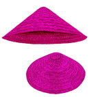 Pink Straw Vietkong Hat