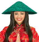 Green Straw Vietkong Hat