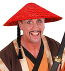 Red Straw Vietkong Hat